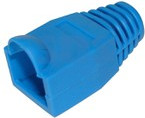 Изображение товара Колпачок для кабеля Lanmaster TWT-BO-6.0-BL/100 (100шт, синий)