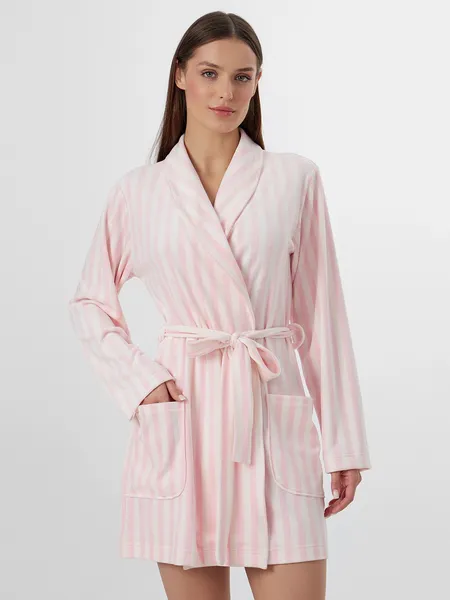 Изображение товара Халат Mark Formelle 552293 (р.164/170-100-106, розовая полоска)