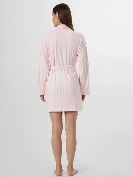 Изображение товара Халат Mark Formelle 552293 (р.164/170-100-106, розовая полоска)