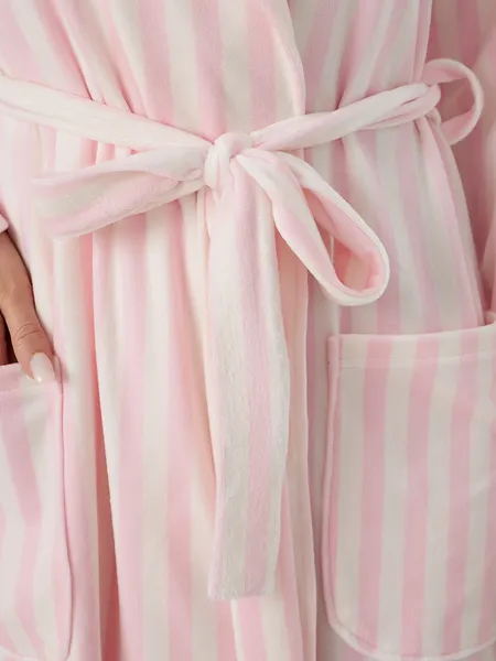 Изображение товара Халат Mark Formelle 552293 (р.164/170-100-106, розовая полоска)