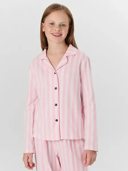 Изображение товара Пижама детская Mark Formelle 567754 (р.98-52, розовая полоска/Moscow)