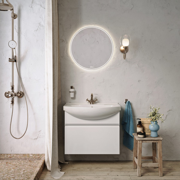 Изображение товара Тумба с умывальником Aqwella Rodos ROD01071 + Элеганс 75