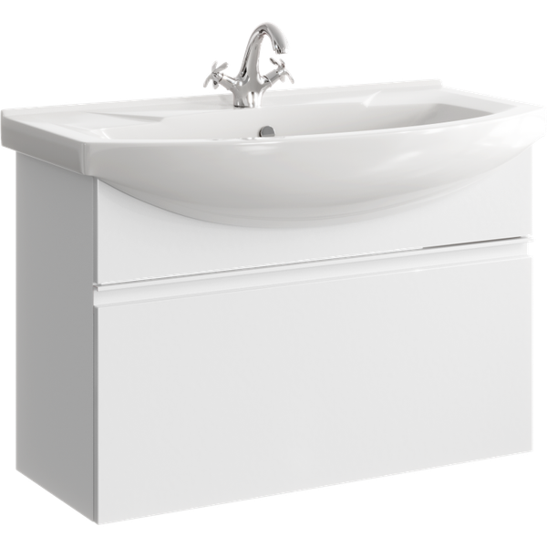 Изображение товара Тумба с умывальником Aqwella Rodos ROD01081 + Элеганс 85