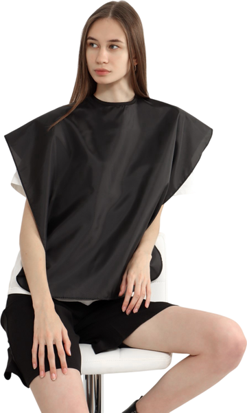 Изображение товара Накидка парикмахерская Queen Fair 7122011 (черный)