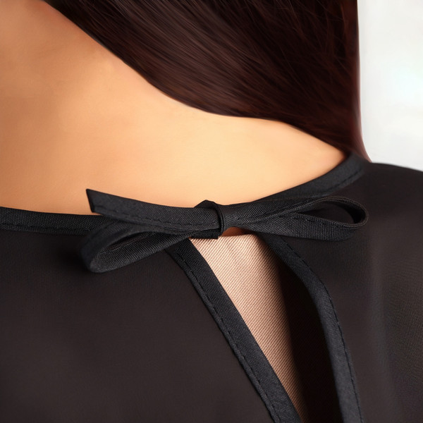 Изображение товара Накидка парикмахерская Queen Fair 4665282 (черный)