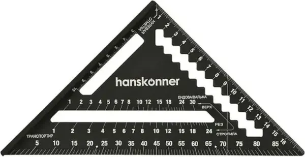 Изображение товара Угольник Hanskonner HK2020-07-175