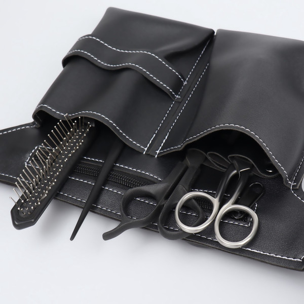 Изображение товара Пояс для парикмахерских инструментов Queen Fair Для мастера / 9085567 (черный)