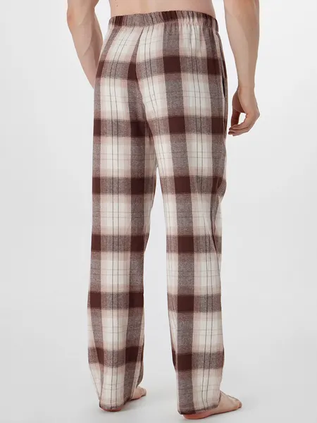 Изображение товара Пижама Mark Formelle 591047 (р.116-106-188, черная клетка на светло-молочном)