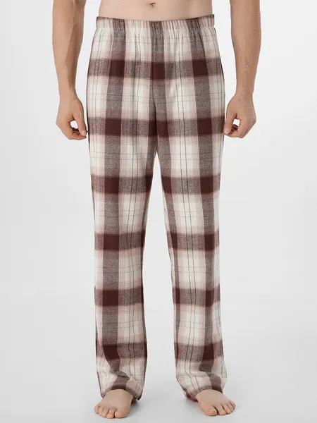 Изображение товара Пижама Mark Formelle 591047 (р.116-106-188, черная клетка на светло-молочном)