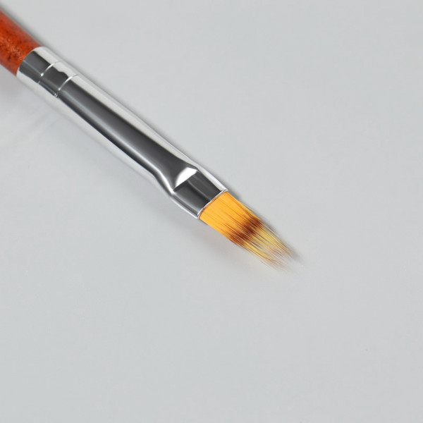 Изображение товара Кисть для маникюра Queen Fair 2750934 (коричневый)