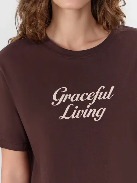 Изображение товара Пижама Mark Formelle 592536 (р.164/170-96-102, шоколад/леопард на песочном)