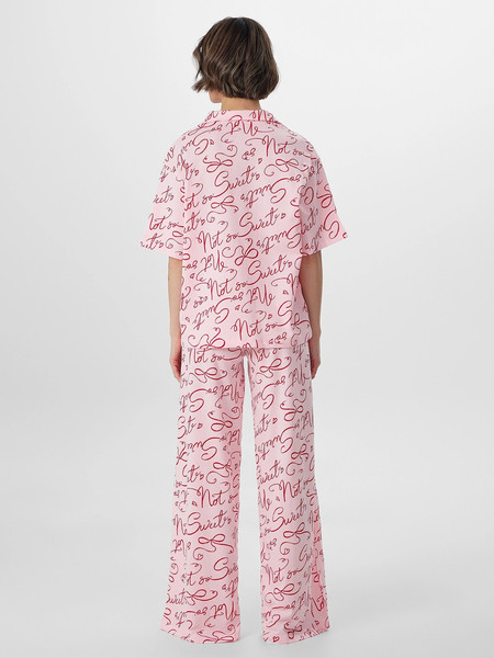 Изображение товара Пижама Mark Formelle 592554 (р.164/170-104-110, текст на розовом)