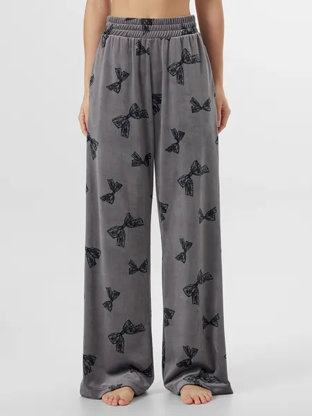 Изображение товара Комплект домашней одежды Mark Formelle 592632 (р.164/170-88-94, бантики на сером)