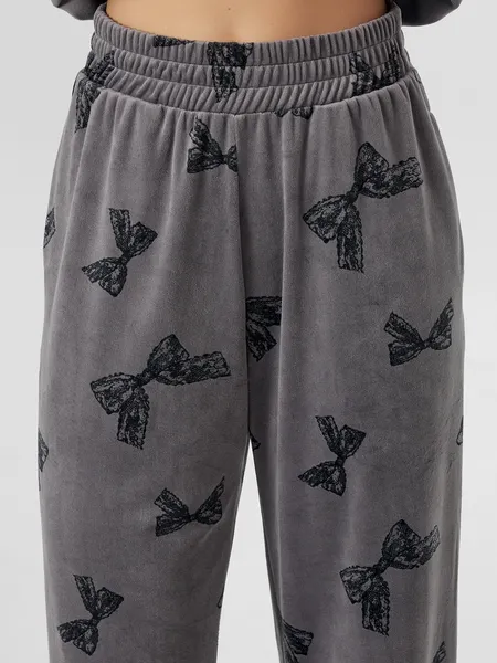 Изображение товара Комплект домашней одежды Mark Formelle 592632 (р.164/170-88-94, бантики на сером)