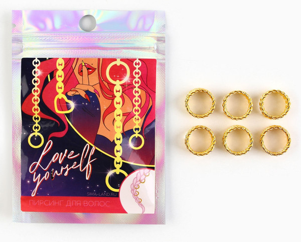 Изображение товара Комплект аксессуаров для волос Sima-Land 9563316