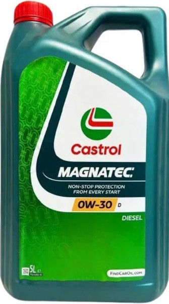 Изображение товара Моторное масло Castrol Magnatec 0W30 D (5л)
