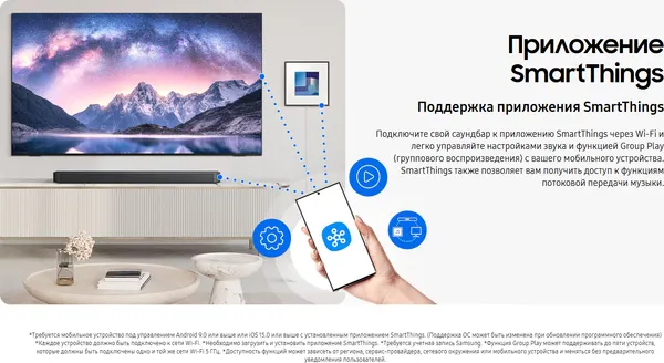 Изображение товара Звуковая панель (саундбар) Samsung HW-Q930F/RU