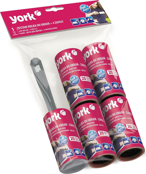 Изображение товара Ролик для чистки одежды York 68020 (4 сменных блока)