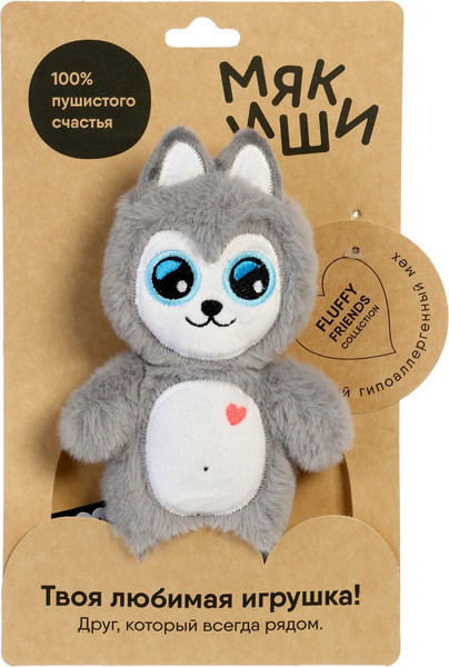 Изображение товара Мягкая игрушка Мякиши Хаски Аляска / 10951517