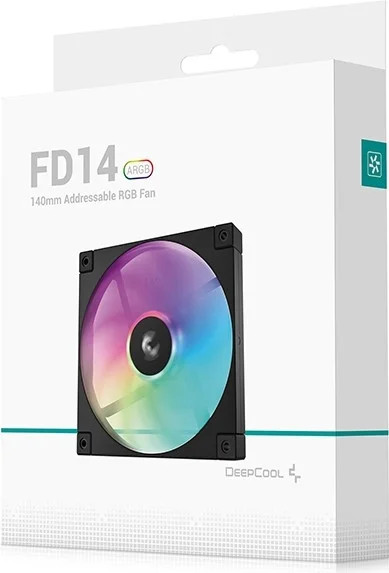 Изображение товара Вентилятор для корпуса Deepcool FD14 ARGB / R-FD14-BKAPN1-G (черный)