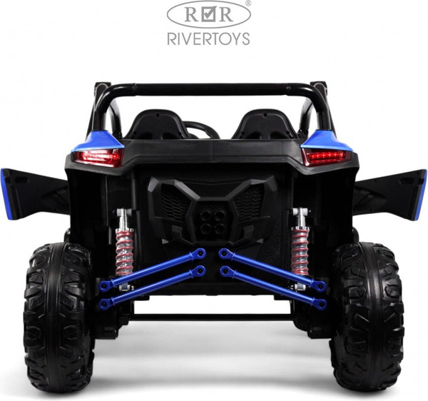 Изображение товара Детский автомобиль RiverToys Buggy / P777BP (синий глянец)