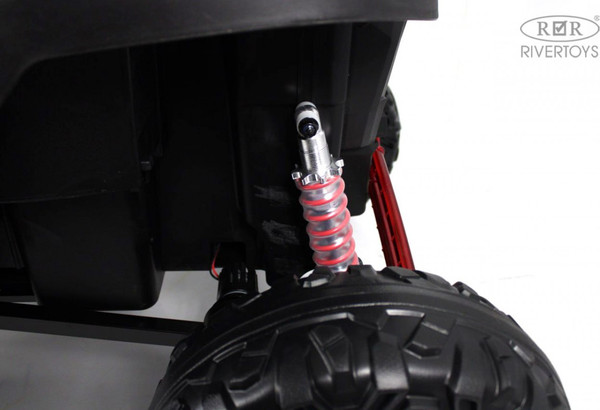Изображение товара Детский автомобиль RiverToys Buggy / P777BP (черный глянец)