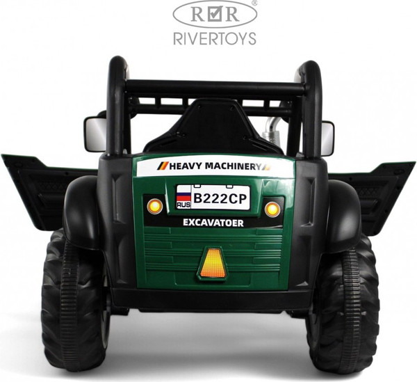 Изображение товара Детский автомобиль RiverToys B222CP (темно-зеленый)