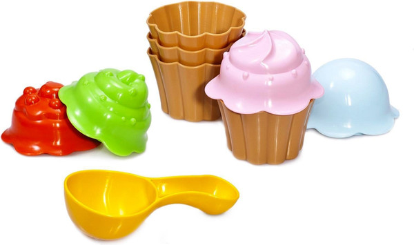 Изображение товара Набор игрушек для песочницы Fancy Кексы / 7029100