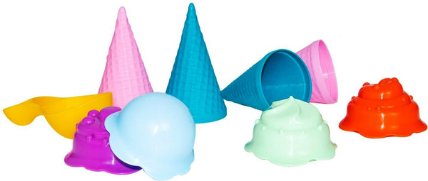 Изображение товара Набор игрушек для песочницы Fancy Мороженое / 7029101