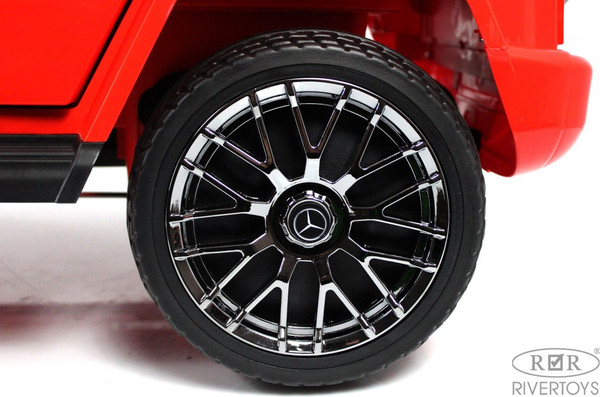 Изображение товара Детский автомобиль RiverToys Mercedes-AMG G63 4WD / G333GG (красный)