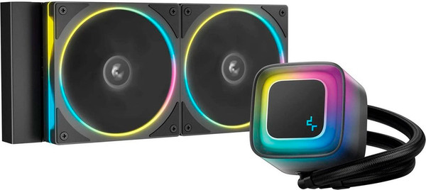 Изображение товара Кулер для процессора Deepcool LE240 Pro ARGB / R-LE240PRO-BKAMMC-G-1 (черный)
