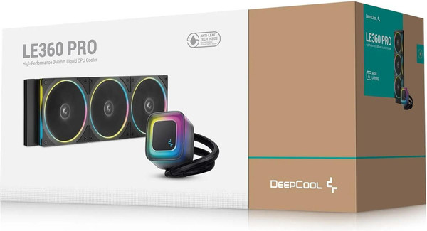 Изображение товара Кулер для процессора Deepcool LE360 Pro ARGB (R-LE360PRO-BKAMMC-G-1)