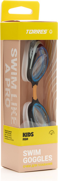 Изображение товара Очки для плавания Torres Fish Kids SW-32522OR
