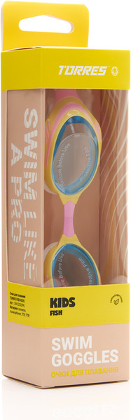 Изображение товара Очки для плавания Torres Fish Kids SW-32522PK