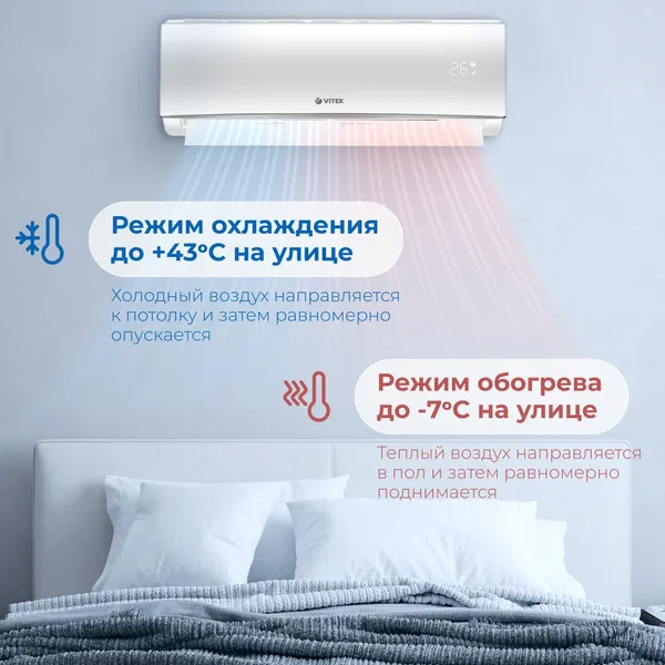 Изображение товара Сплит-система Vitek VT-2515 (белый)