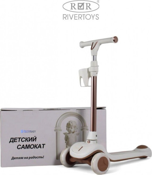 Изображение товара Беговел RiverToys HB-111 (белый)
