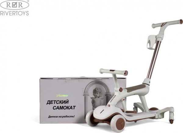 Изображение товара Беговел RiverToys HB-111 (белый)