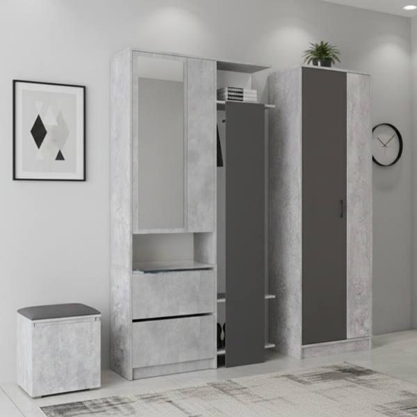 Изображение товара Скамья Мебель-Класс Тайм-7 (Grey, бетон)