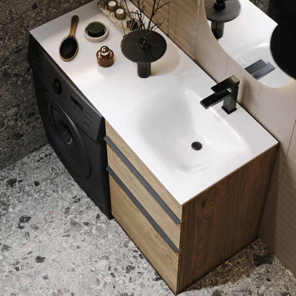 Изображение товара Тумба с умывальником Aqwella Terra TER01052NDB R + Forma 115 FOR.11.04.D-R