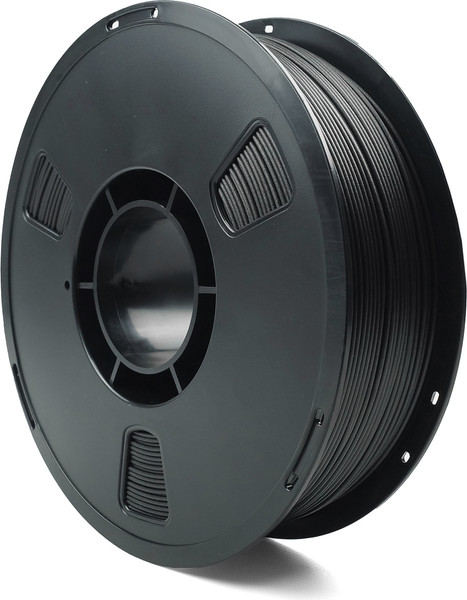 Изображение товара Пластик для 3D-печати NV Print NV-3D-ABS-CARBON-FIBER-BLACK (1.75мм, 1кг, Carbon Fiber Black)