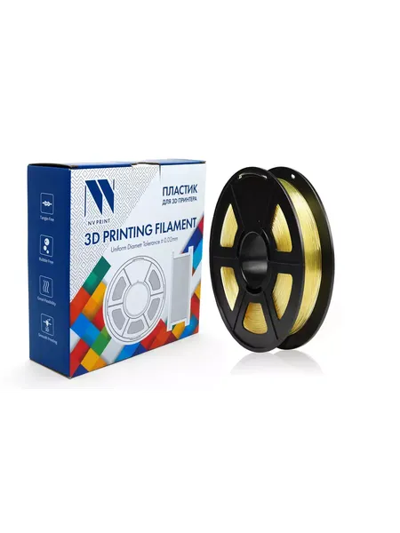 Изображение товара Пластик для 3D-печати NV Print NV-3D-PVA (1.75мм, 165м, 500г)