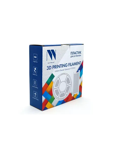 Изображение товара Пластик для 3D-печати NV Print NV-3D-PVA (1.75мм, 165м, 500г)