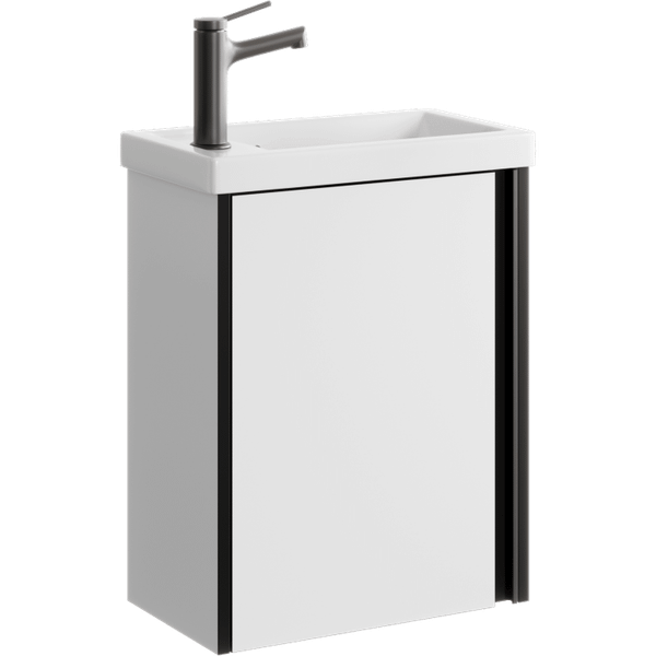 Изображение товара Тумба с умывальником Aqwella Urban URB0145W + Фостер 45