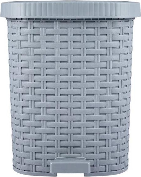 Изображение товара Мусорное ведро Полимербыт Артлайн / 4348805 (серый)