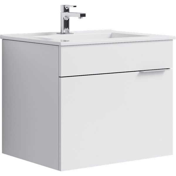 Изображение товара Тумба под умывальник Aqwella Бриг Br.01.06/1/W + Quadro 60 / QDR60SLWB01