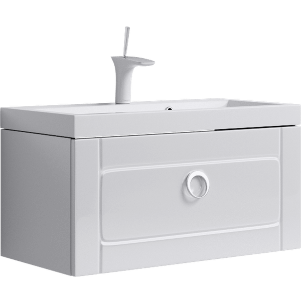 Изображение товара Тумба с умывальником Aqwella Инфинити 80 / Inf.01.08/001 + Инфинити 80 / Inf.08.04.D