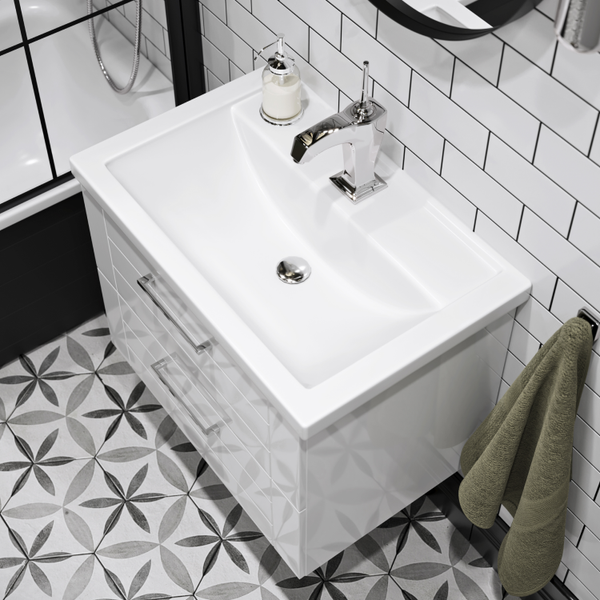 Изображение товара Тумба с умывальником Aqwella Манчестер MAN01072 + Фостер 70