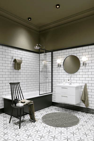 Изображение товара Тумба с умывальником Aqwella Манчестер MAN01072 + Фостер 70