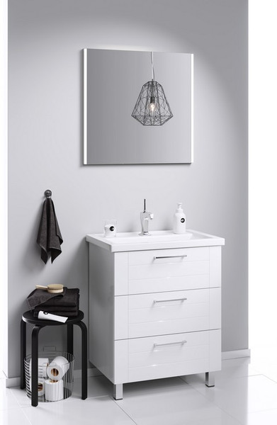 Изображение товара Тумба с умывальником Aqwella Манчестер MAN01083 + Фостер 80 (4640021064733)