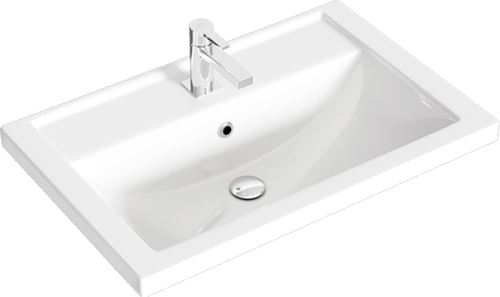 Изображение товара Тумба с умывальником Aqwella Urban URB0106W + Фостер 60